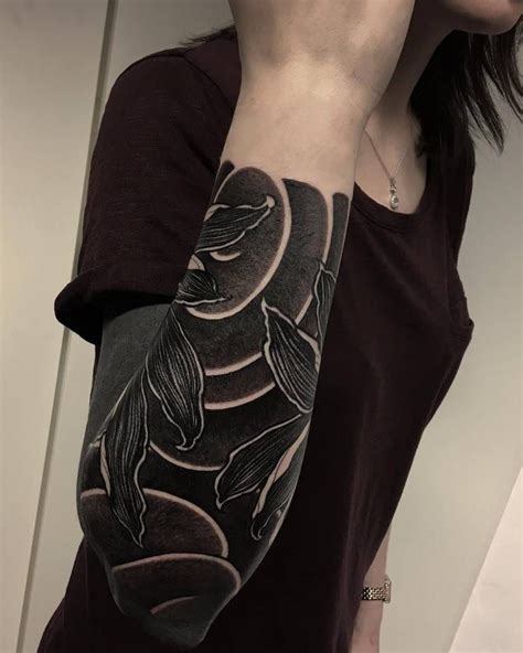 black tattoo cover up sleeve